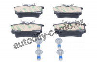 Sada brzdových destiček ATE 13.0460-2820 (AT 602820) - AUDI, SEAT, ŠKODA, VW