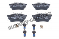 Sada brzdových destiček ATE 13.0460-2831 (AT 602831) - MITSUBISHI, VOLVO