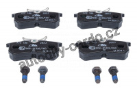 Sada brzdových destiček ATE 13.0460-2835 (AT 602835) - FORD