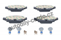 Sada brzdových destiček ATE 13.0460-2858 (AT 602858) - OPEL