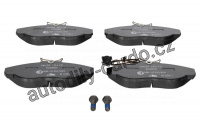 Sada brzdových destiček ATE 13.0460-2850 (AT 602850) - CITROËN, FIAT, PEUGEOT