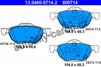 Sada brzdových destiček ATE 13.0460-5714 (AT 605714) - HONDA