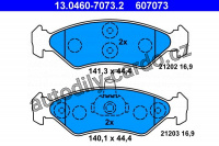 Sada brzdových destiček ATE 13.0460-7073 (AT 607073) - FORD, MAZDA