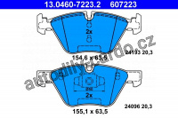 Sada brzdových destiček ATE 13.0460-7223 (AT 607223) - BMW