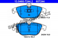 Sada brzdových destiček ATE 13.0460-7244 (AT 607244) - MERCEDES-BENZ