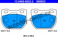 Sada brzdových destiček ATE 13.0460-6923 (AT 606923)