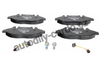 Sada brzdových destiček ATE 13.0460-3819 (AT 603819) - MERCEDES-BENZ