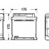 Autobaterie EXIDE EA722 72AH 720A 275x175x175