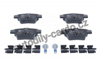 Sada brzdových destiček ATE 13.0460-3813 (AT 603813) - CITROËN, PEUGEOT