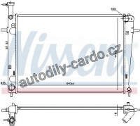 Chladič motoru NISSENS 675003