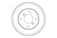 Brzdový buben TRW DB4553