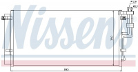 Chladič klimatizace NISSENS 94993