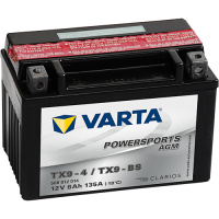 Moto baterie VARTA  508012014 8AH/135A 12V L+ AGM /152/88/106/ TX9-BS(TX9-4)