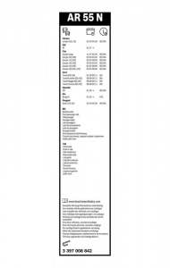 Stěrač BOSCH Aerotwin (BO 3397008842) - 550mm