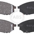 Sada brzdových destiček A.B.S. 37791
