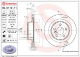 Brzdový kotouč BREMBO 09.D112.11