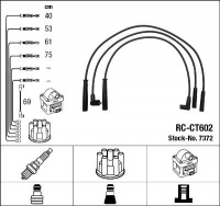 Sada kabelů pro zapalování NGK RC-CT602 - ALFA ROMEO