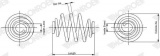 Pružina tlumiče pérování MONROE (MO SP3409)