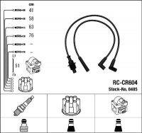 Sada kabelů pro zapalování NGK RC-CR604 - CITROËN, PEUGEOT