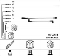 Sada kabelů pro zapalování NGK RC-LC611 - FIAT