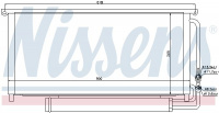 Chladič klimatizace NISSENS 94840