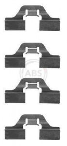 Sada příslušenství, obložení kotoučové brzdy A.B.S. (1211Q)
