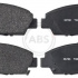 Sada brzdových destiček A.B.S. (36780)