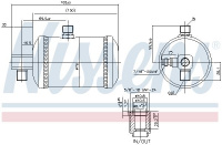 Vysoušeč klimatizace NISSENS 95100