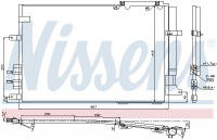 Chladič klimatizace NISSENS 94914