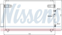 Chladič klimatizace NISSENS 94867