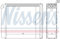 Výměník tepla NISSENS 72636