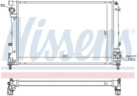 Chladič motoru NISSENS 617863