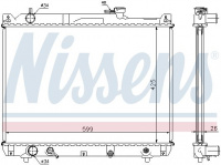 Chladič motoru NISSENS 64194A