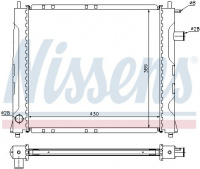 Chladič motoru NISSENS 642091