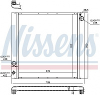 Chladič motoru NISSENS 64329