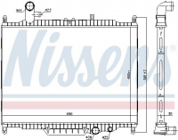 Chladič motoru NISSENS 64332