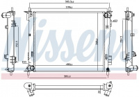 Chladič motoru NISSENS 66791