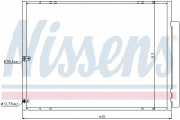 Chladič klimatizace NISSENS 940297