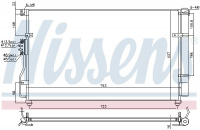 Chladič klimatizace NISSENS 940629