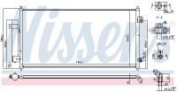 Chladič klimatizace NISSENS 940818 Chladič klimatizace NISSENS 940818