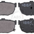 Brzdové destičky, sada A.B.S. (36692)