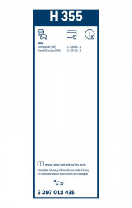 Stěrač BOSCH (BO 3397011435) - 350mm