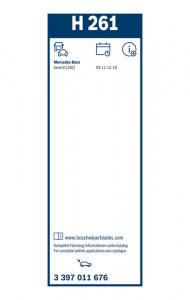 Stěrač BOSCH (BO 3397011676) - 270mm