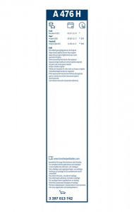 Stěrač BOSCH Aerotwin (BO 3397013742) - 475mm