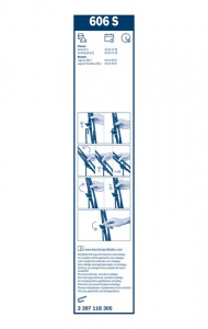 Sada stěračů BOSCH (BO 3397118305) - 600mm + 500mm