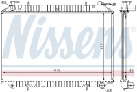 Chladič motoru NISSENS 62908A