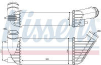 Chladič turba NISSENS 96609