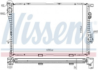 Chladič motoru NISSENS 60603A