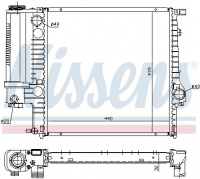 Chladič motoru NISSENS 60623A
