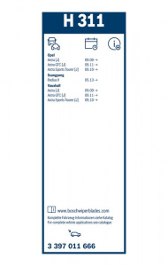 Stěrač BOSCH (BO 3397011666) - 300mm